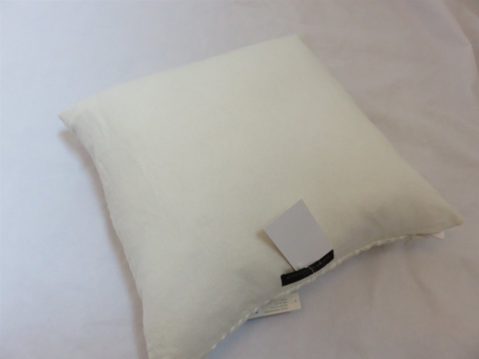 Donna Karan Animal Embroidered Deco pillow Ivory Cream NWT Item image 4