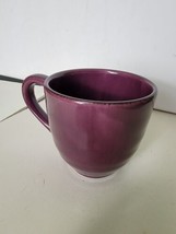 Gibson Elite Coffee Mug Tea Cup Dishwasher/microwave Safe Purple Hand-pa... - $24.50