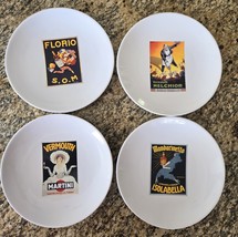POTTERYBARN Vintage Cocktail 8&quot; Plates Set of 4 - $347.76 MXN