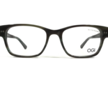 OGI Brille Rahmen Heritage 9104/1836 Brown Grün Quadratisch Voll Rim 50-... - $46.38