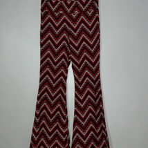 Womens Flare Pants Multicolor Bell Bottom High Rise Juniors L 11-13 - $6.86