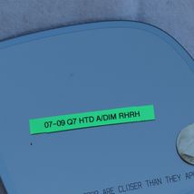 07-09 Audi Q7 Sideview Mirror Glass Heated W/ Auto Dim Passenger Right - RH image 2