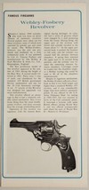 1967 Magazine Photo Article Webley-Fosbery 38 Colt Revolvers Birmingham,England  - £10.12 GBP