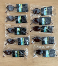 WHOLESALE LIQUIDATION Set 4 NEW Metal Frame Oval Sunglasses Qty 10 - £14.27 GBP