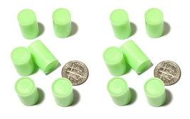 12pc Vintage Tyco Ho Slot Car Glow In The Dark Night Racing Track Marker Barrels - £6.36 GBP