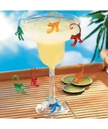 Plastic Cocktail Monkey Drink Markers (72) Tiki Bar Accessories Picks Sw... - £11.84 GBP