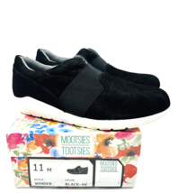 Mootsies Tootsies Women&#39;s Wander Slip On Sneakers- Black, US 11M - £15.65 GBP