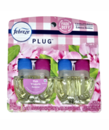 2 Febreze Plug Scented Oil Refills Pink Wisteria Breeze Air Refresher - $38.21 CAD