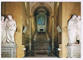 Italy Postcard Rome La Scala The Holy Stairs - £2.35 GBP