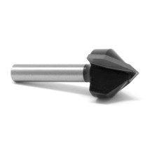 WEN RB304VG 3/4 in. V-Groove Carbide-Tipped Router Bit with 1/4 in. Shank - £23.59 GBP