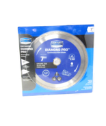 Century Diamond Pro 7” Wet Continuous Rim Blade Hard Material Ceramic tile, - $17.33