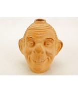 Paddy O&#39;Hair Clay &quot;Smiling Jim&quot; Man&#39;s Head, Vintage 1960s Chia Style Pla... - $40.14 CAD