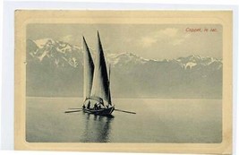 Coppet Le Lac Postcard Switzerland 1908 - $15.84