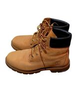 Women&#39;s Timberland Size 7 Classic Work Boots Leather Excellent Condition - $45.50 CAD