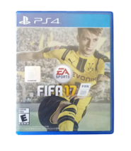 FIFA 17 PS4 EASports Soccer Football Used Excellent Condition w/case Manual Game - £3.90 GBP