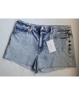 Frame Le Simone Fray Hem Denim Cutoff High Rise Shorts Sz 34 Richlake Li... - £49.27 GBP