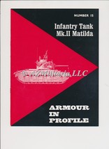Armour In Profile Number 15 Infantry Tank Mk.II Matilda - £4.49 GBP