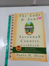 the lady &amp; sons savannah country cookbook by paula deen 1998 paperback - £4.65 GBP