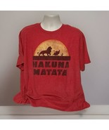 The Lion King Hakuna Matata Sunset T-Shirt Men&#39;s 2XL Walt Disney XXL No ... - £7.90 GBP