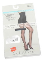 Ladies Shaper High Waist Hanes Solutions XL Black Shaping Panty Control Top - £7.00 GBP