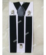 Black Suspenders Santa Claus Elf Christmas Costume Gangster Casino Deale... - $12.56 CAD