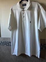 Polo by Ralph Lauren White Cotton Shirt SZ L NWOT VTG - $1,267.93 MXN