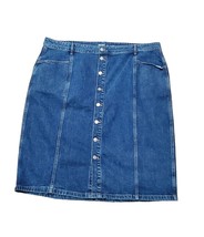 Old Navy Women&#39;s 22W High-Rise Denim Mini Skirt  Secret-Slim Pockets - £16.02 GBP