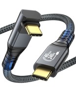 240W USB4 Cable for Thunderbolt 4 Cable Right Angle 40Gbps Data Transfer... - $69.80