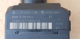 Mercedes EZS EIS Ignition Start Switch Node Module & Key Fob Remote A2215451108 image 5