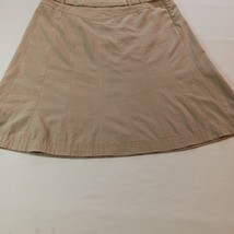 City Silk Women's Tan/Beige Pull-On A-Line Skirt Size 14 image 6