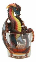 Ebros Beverage Drunken Spirit Dragon 7.75&quot; Tall Fantasy Figurine (Rum Dragon) - £31.96 GBP