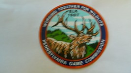 PENNSYLVANIA GAME COMMISSION 1987 ELK STICKER FREE USA SHIPPING - £7.46 GBP