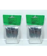 LOT OF 2 Emergency Solar Blanket Survival Safety Insulating Mylar Therma... - €6,88 EUR