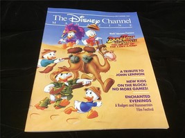 Disney Channel Magazine July/August 1991 Duck Tales, New Kids on the Block! - £9.74 GBP