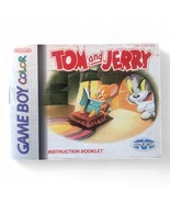 Tom &amp; Jerry Game Boy Color Nintendo Instruction Manual Only - €4,22 EUR