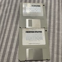 Norton Utilities Advanced Édition 1988 Version 4.5 Floppy Disks - $8.55