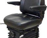 Backhoe Seat Black Vinyl Fits John Deere 310G 310J 310SG 315SG 315SJ 325... - £841.68 GBP