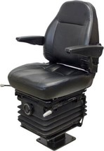 Backhoe Seat Black Vinyl Fits John Deere 310G 310J 310SG 315SG 315SJ 325J 410J - £841.68 GBP