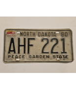 1980 North Dakota ND Truck License Plate AHF221-Peace Garden State-VTG-M... - $27.16 CAD