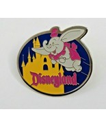 Disney Lapel Pin Flying DUMBO 1997 Disneyland Castle Vintage Trading Travel - £7.10 GBP