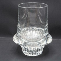 Vintage Crystal Heavy Vase - £35.02 GBP