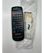 Magnavox VCR Remote Control, Black - OEM NOS for VCR VRT322AT21 - $8.71