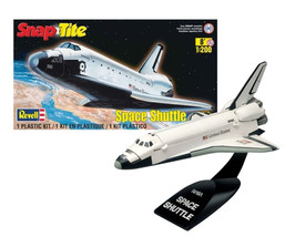Revell Snaptite Space Shuttle 1:200 Scale Model Kit #85-1188 New in Box - $19.88