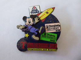 Disney Trading Pins 77333 DLR - Mickey Mouse - Tomorrowland Area Icons - $21.67