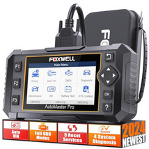 FOXWELL NT614 Elite Car Scanner, 2024 Engine Airbag Transmission ABS Scan Tool w - £423.32 GBP