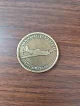 P-51 Mustang AMA Collector&#39;s Series Token Coin Plane Airplane - $4.95