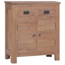 Sideboard 65x30x75 cm Solid Teak Wood - £123.18 GBP