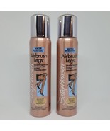 Two bottles of Sally Hansen Airbrush Legs TAN Glow Leg Makeup 75ml - $46.03 CAD