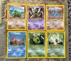 Pokemon Cards Neo Discovery Lot of 6 Corsola Xatu Pupitar Butterfree Cat... - £15.33 GBP