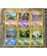 Pokemon Cards Neo Discovery Lot of 6 Corsola Xatu Pupitar Butterfree Cat... - $15.48